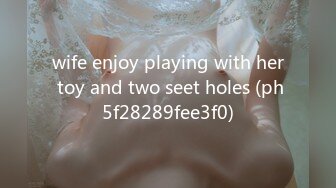 wife enjoy playing with her toy and two seet holes (ph5f28289fee3f0)