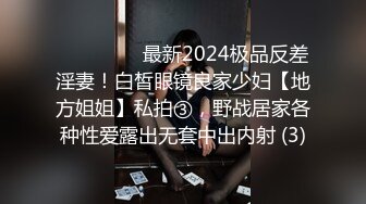 ⚫️⚫️⚫️最新2024极品反差淫妻！白皙眼镜良家少妇【地方姐姐】私拍③，野战居家各种性爱露出无套中出内射 (3)