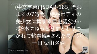 (中文字幕) [SDAB-185] 門限までの7時間、絶品ボディの美少女に集まる昆虫親父チ○ポ9本にねっとりまとわりつかれて粘着輪●された長～い一日 栗山さや