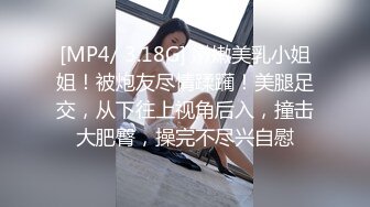 [MP4/ 3.18G] 嫩嫩美乳小姐姐！被炮友尽情蹂躏！美腿足交，从下往上视角后入，撞击大肥臀，操完不尽兴自慰