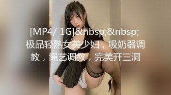 [MP4/ 1G]&nbsp;&nbsp; 极品轻熟女美少妇，吸奶器调教，绳艺调教，完美开三洞