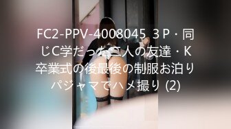 FC2-PPV-4008045 ３P・同じC学だった二人の友達・K卒業式の後最後の制服お泊りパジャマでハメ撮り (2)