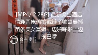 [MP4/ 2.28G] 最新流出酒店情趣圆床偷拍戴链子帅哥暴插苗条美女富姐一边啪啪啪一边挨巴掌